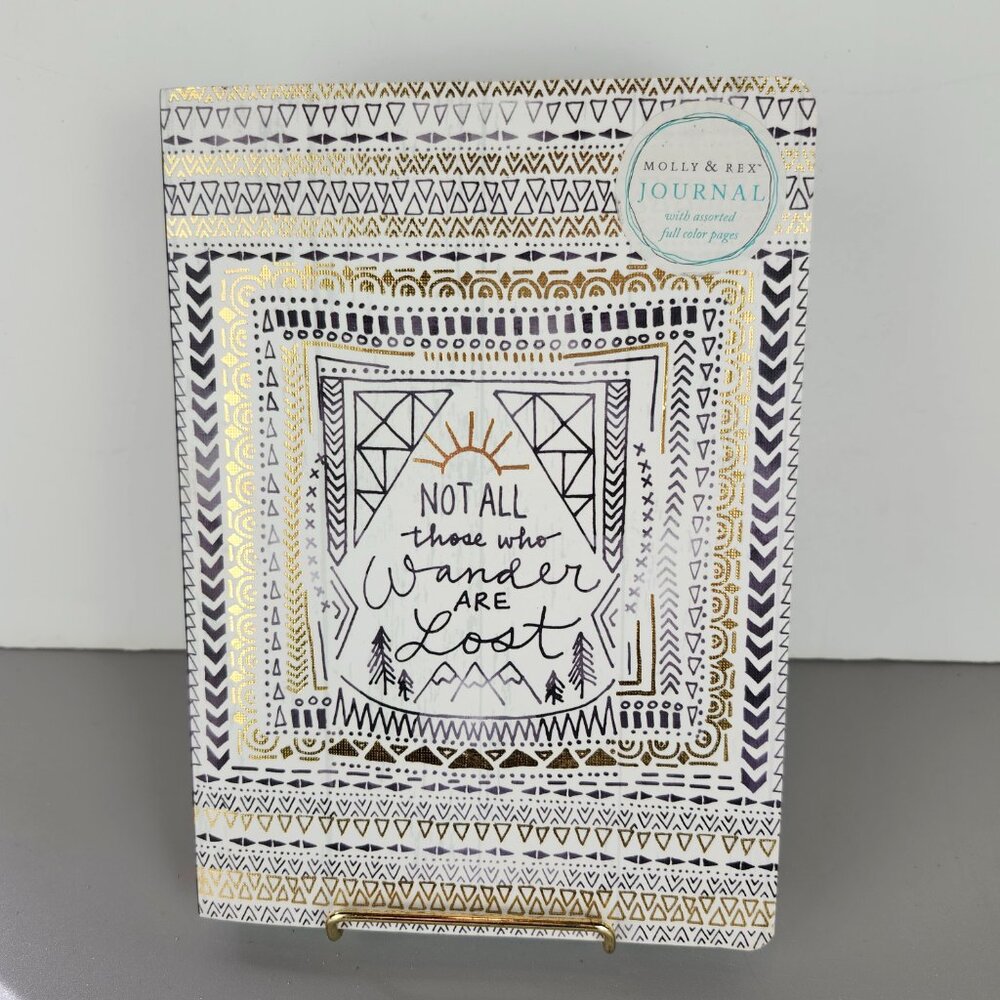 Molly & Rex "Not All Those Who Wander are Lost" Journal Book
